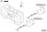 Bosch 3 601 D29 900 Gml Soundboxx Power Radio Box 12 V / Eu Spare Parts